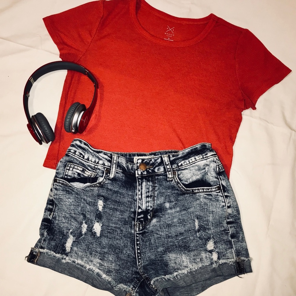 High waisted, Denim Shorts!!